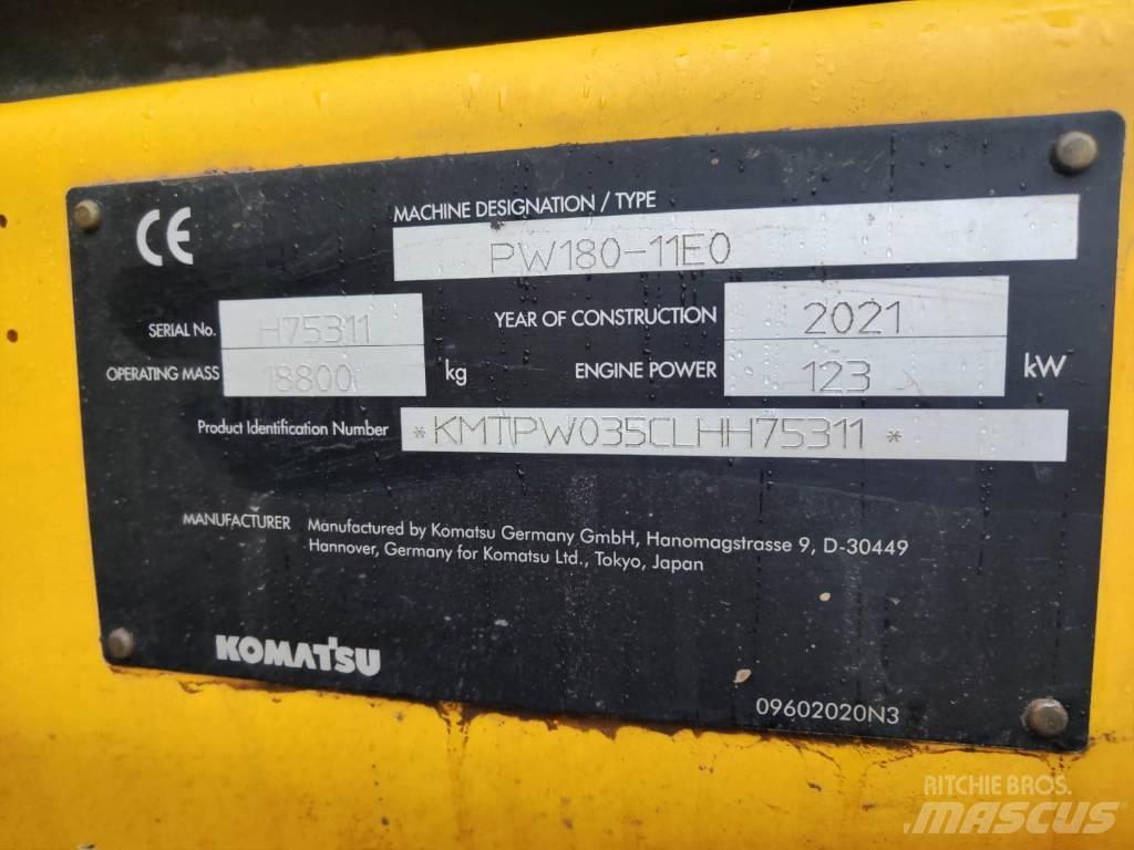 Komatsu PW180-11 Bageri na kotačima