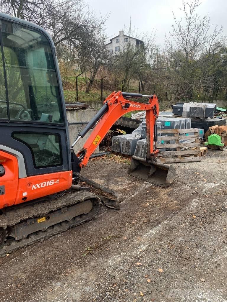 Kubota KX 016-4 Mini bageri <7t