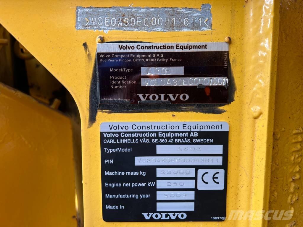 Volvo A30E Zglobni demperi