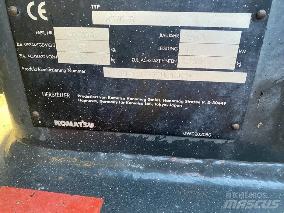Komatsu WA 70-6 Utovarivači na kotačima