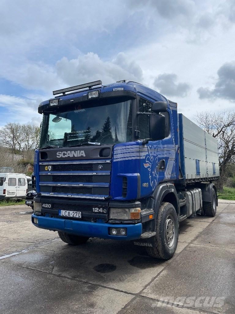 Scania 124 C 420 Kiper kamioni
