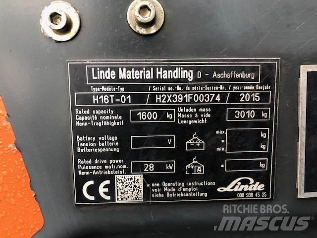 Linde H16T-01 Plinski viličari