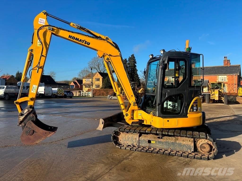 Komatsu PC 55 MR-3 Midi bageri 7t – 12t