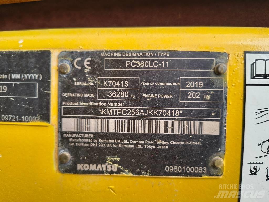 Komatsu PC 360 LC- 11 Bageri gusjeničari