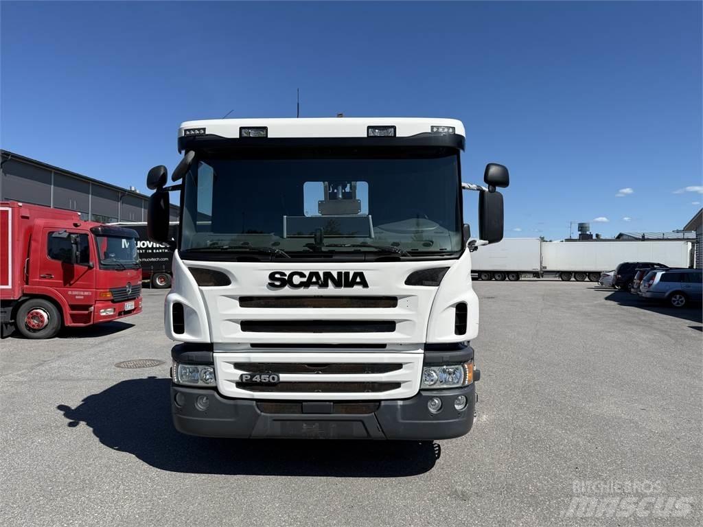 Scania P450 6X2 Rol kiper kamioni s kukama za dizanje