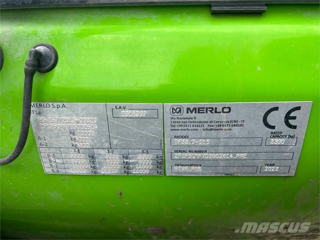 Merlo TF 33.7-115 Teleskopski viličari