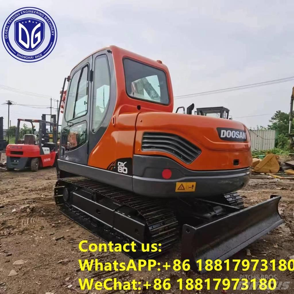 Doosan DX 80 Bageri gusjeničari
