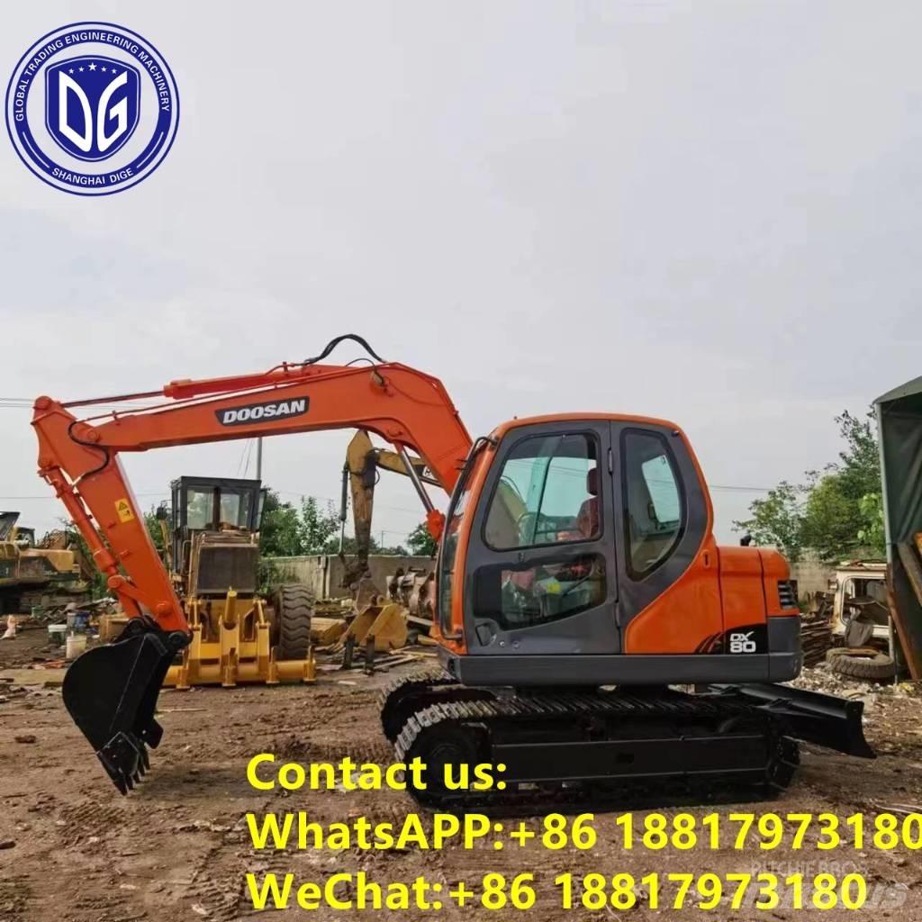 Doosan DX 80 Bageri gusjeničari
