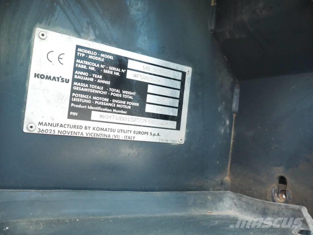 Komatsu WB 97 R-5 Utovarni rovokopači
