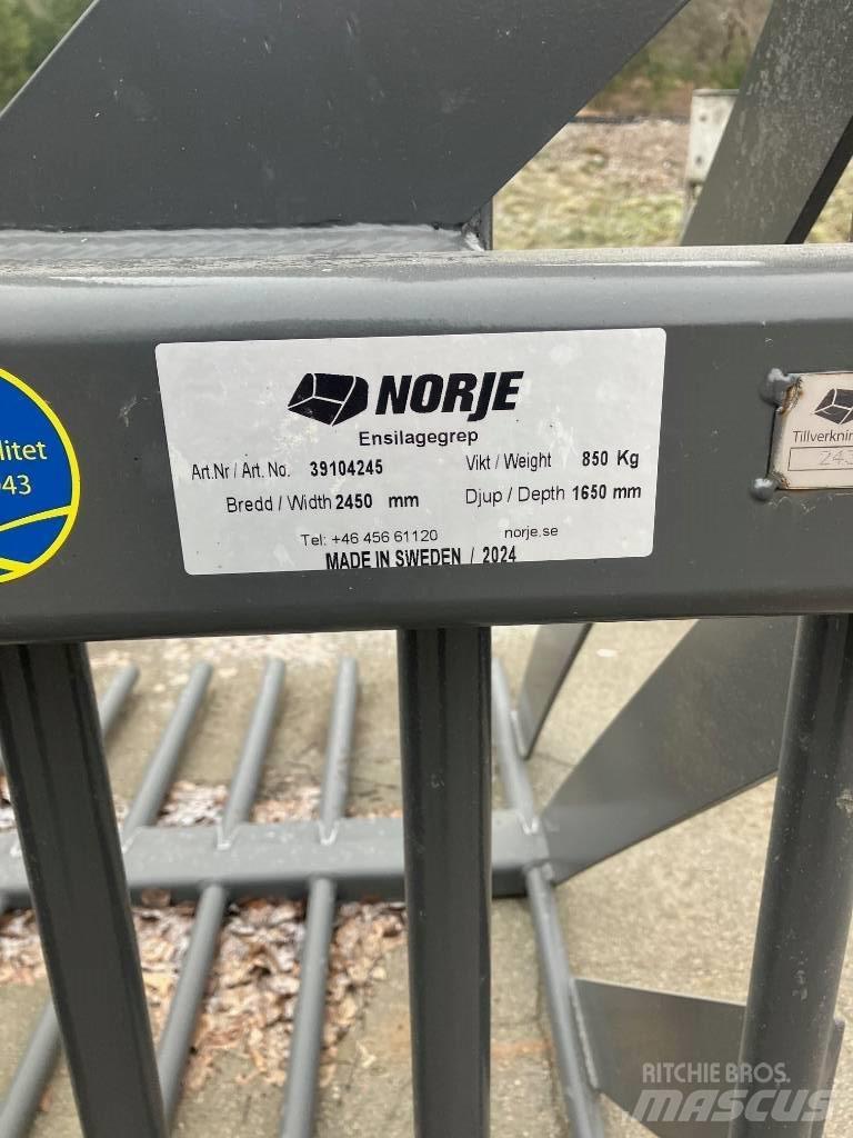 Norje Ensilagegrep Priključci za prednji utovarivač