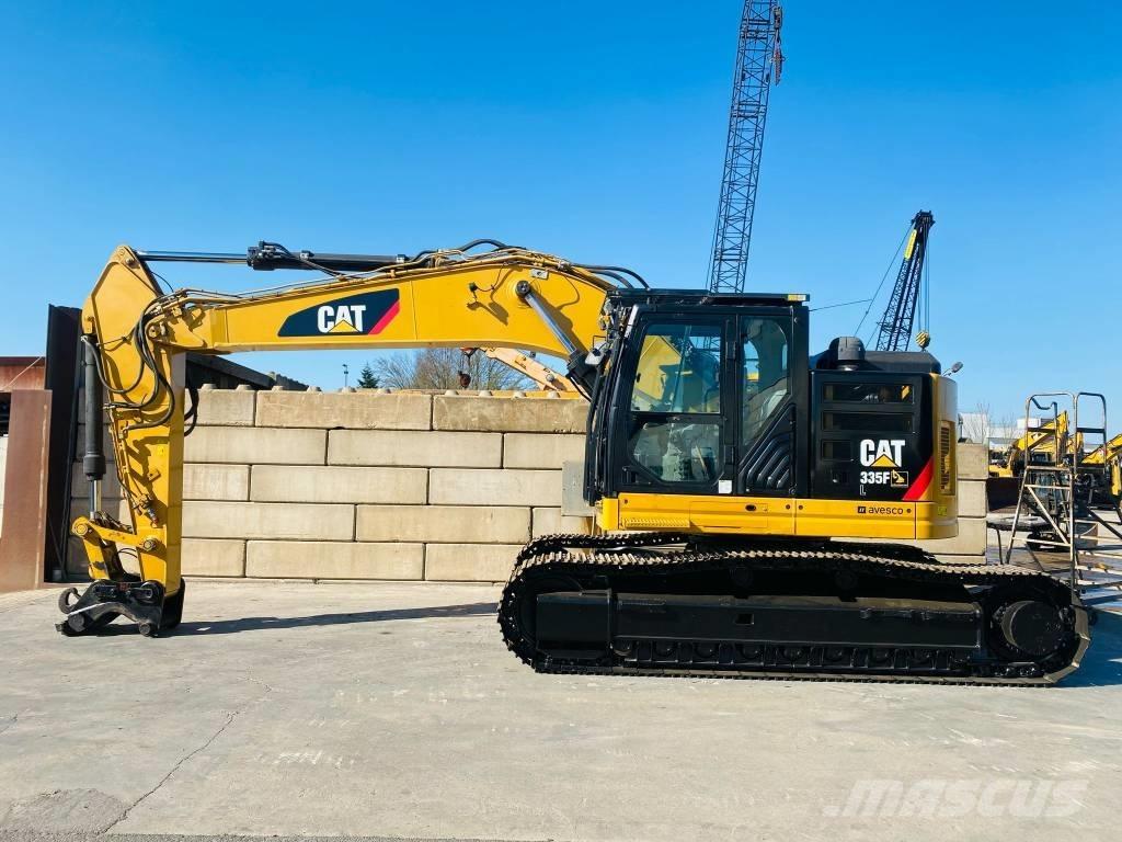 CAT 335 F L CR Bageri gusjeničari