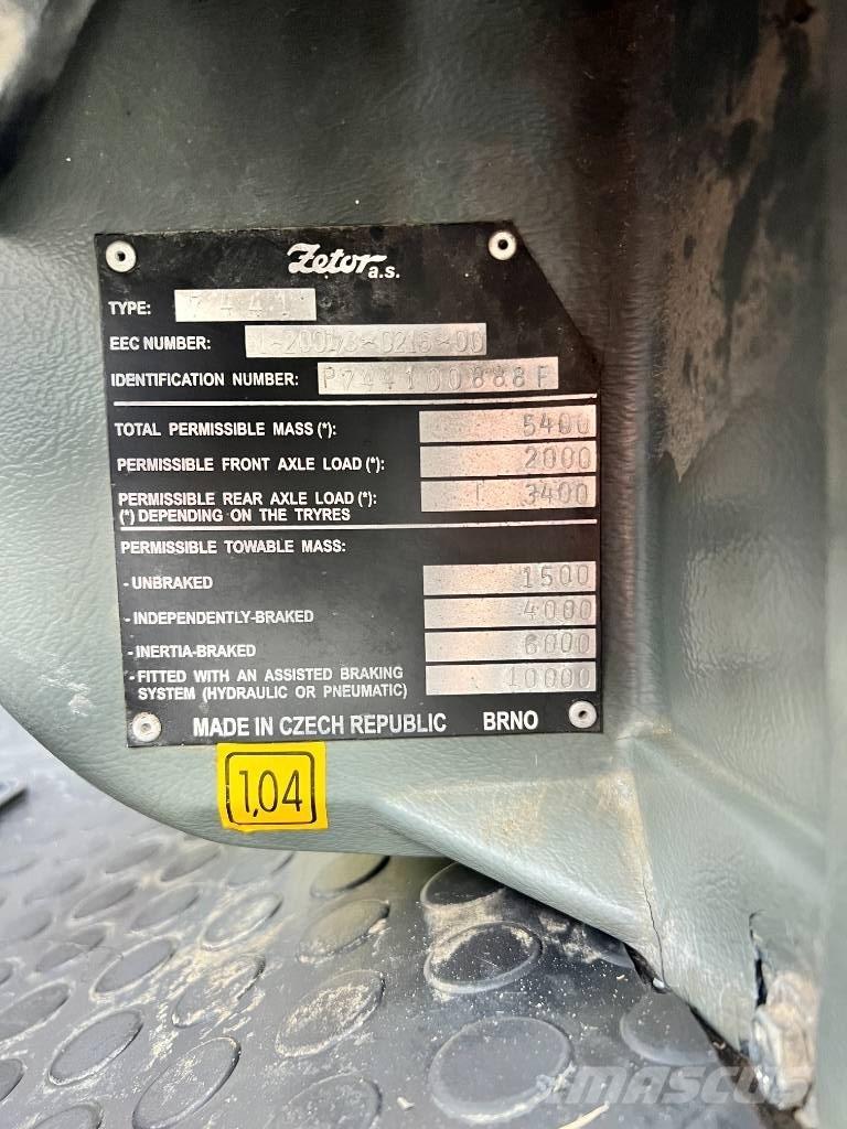 Zetor 7441 PROXIMA Traktori