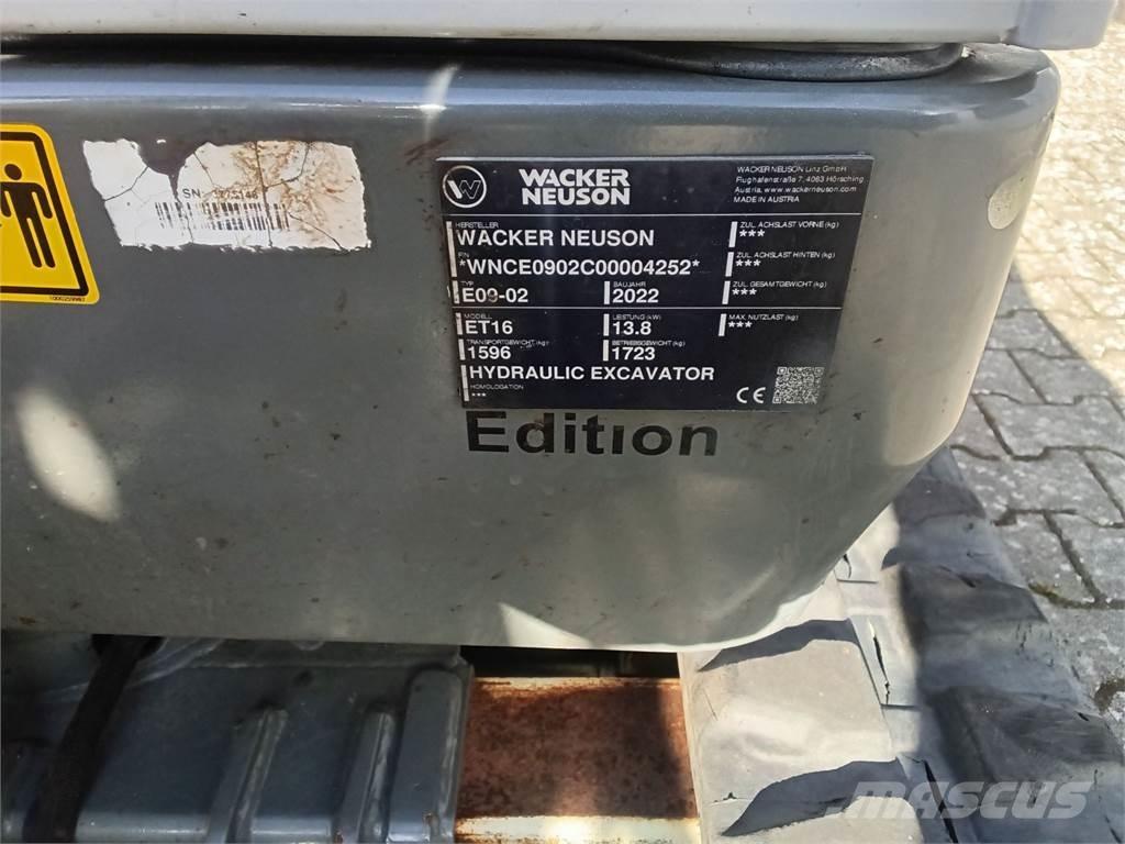 Wacker Neuson ET16 Bageri gusjeničari