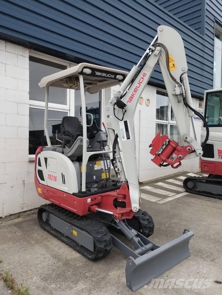 Takeuchi TB 216 Mini bageri <7t