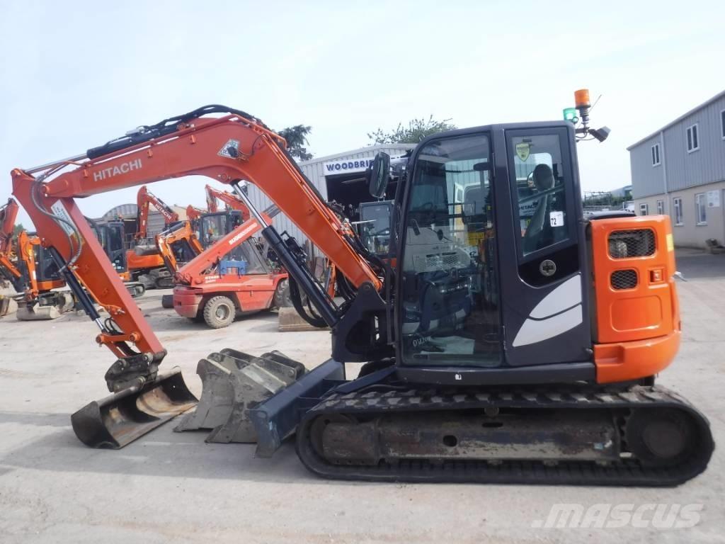 Hitachi ZX 85 US B-6 Midi bageri 7t – 12t