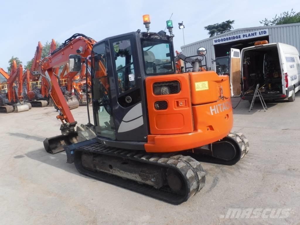 Hitachi ZX 85 US B-6 Midi bageri 7t – 12t