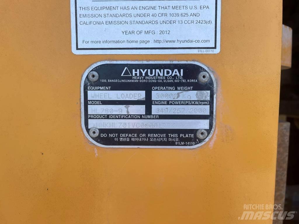 Hyundai HL 780-9 Utovarivači na kotačima
