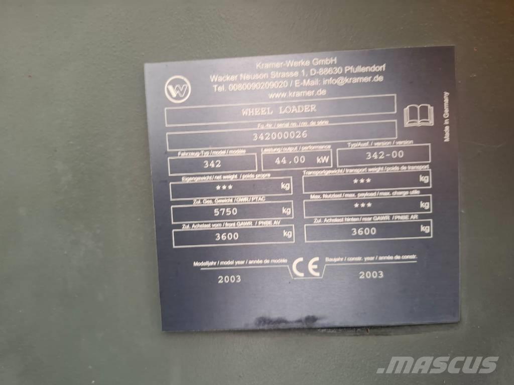 Kramer 380 Utovarivači na kotačima