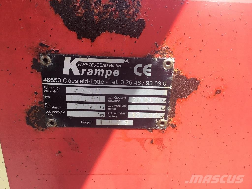Krampe TWK21 Kiperi prikolice