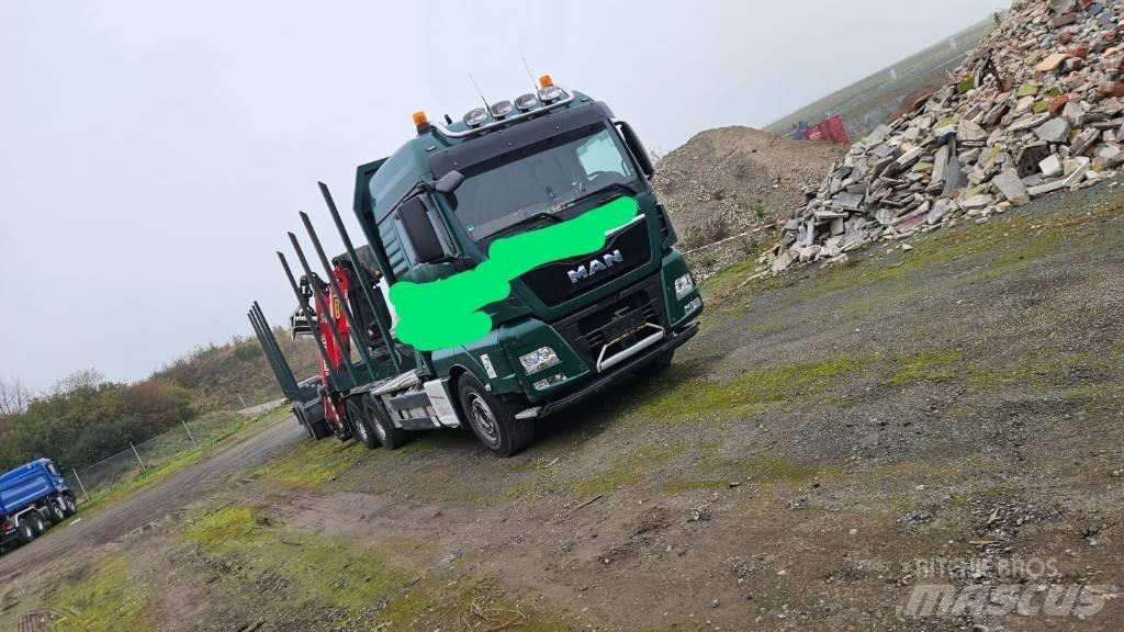 MAN TGX 26.580 Kamioni za drva