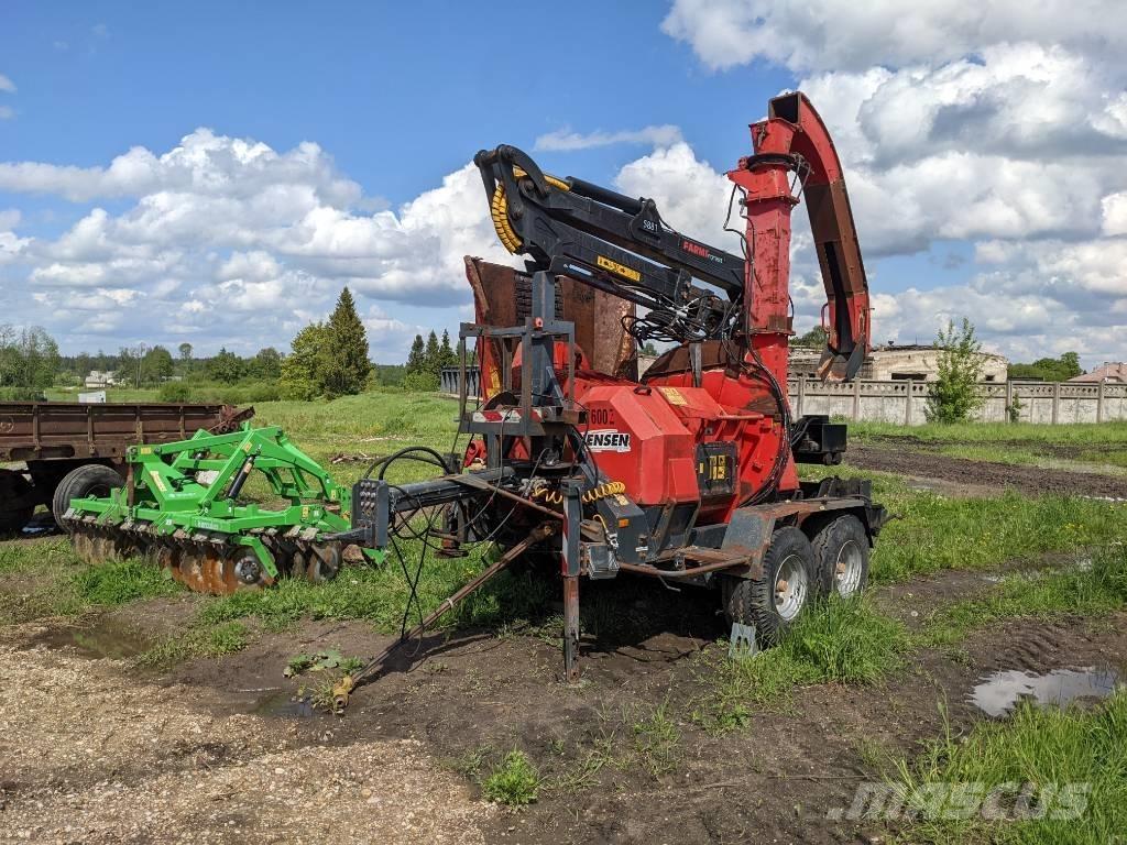 Jensen JT600Z Drobilice za drvo / čiperi