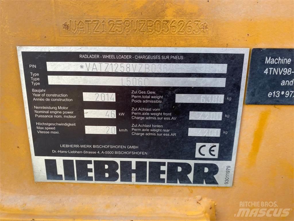 Liebherr L 506 C Utovarivači na kotačima