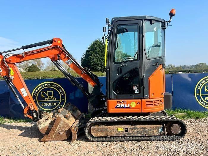 Hitachi ZX26U Mini bageri <7t