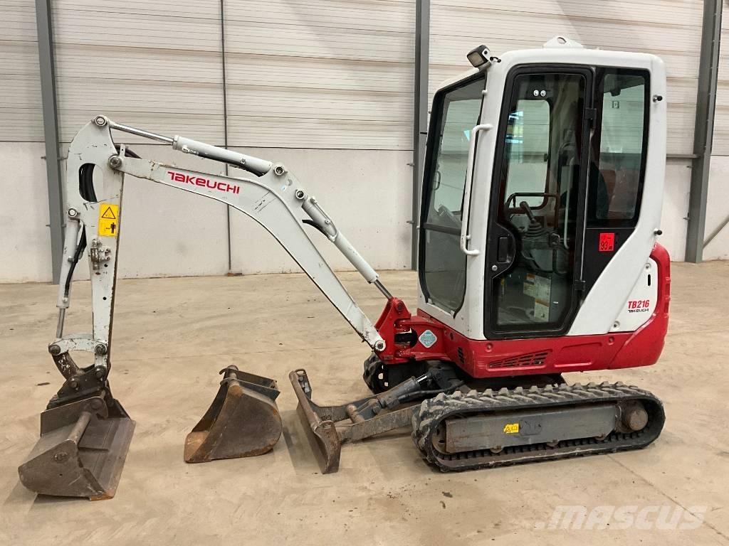 Takeuchi TB 216 Mini bageri <7t