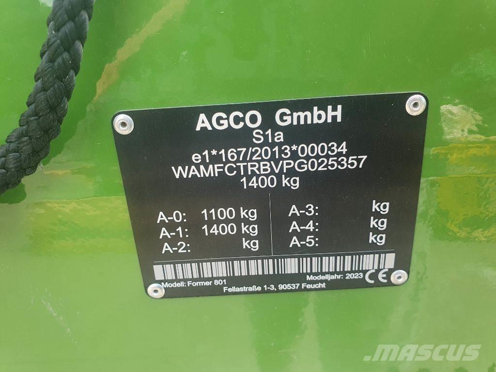 Fendt Former 801 Okretači i sakupljači sijena