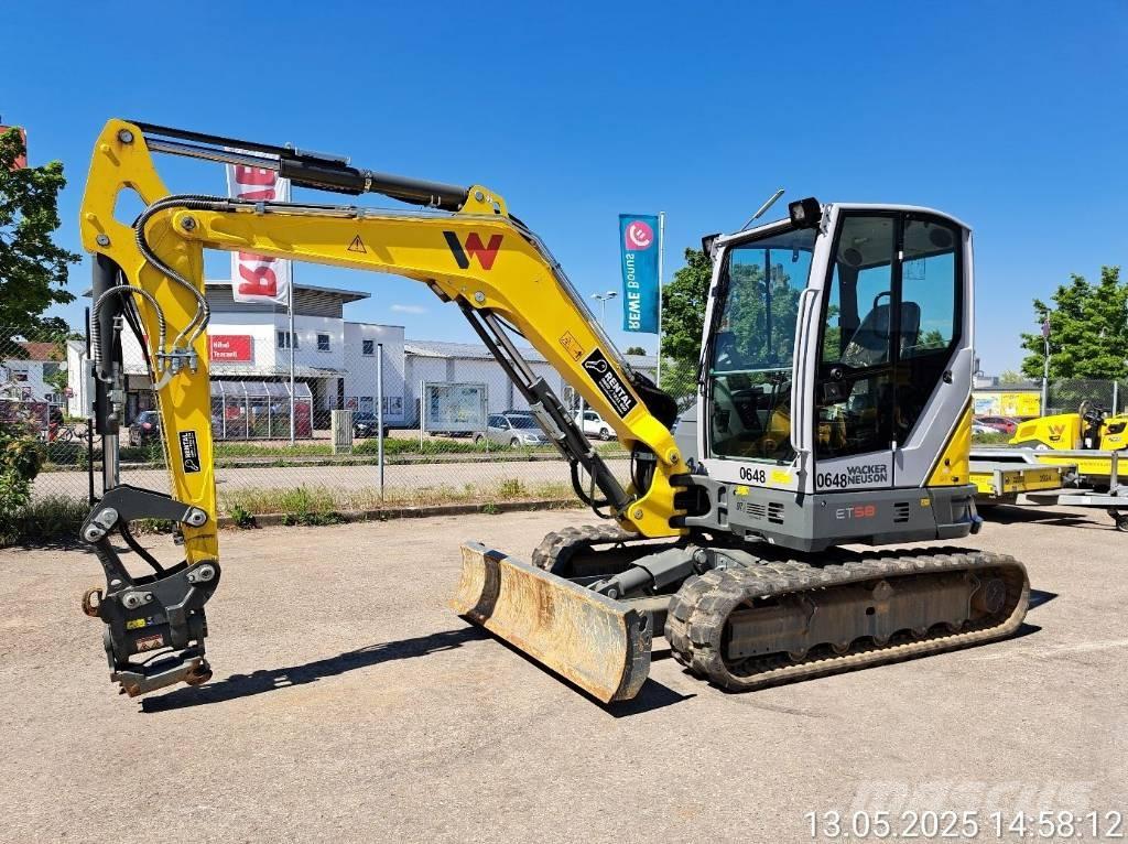 Wacker Neuson ET58 Bageri gusjeničari