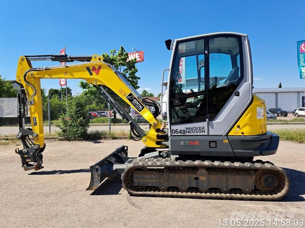 Wacker Neuson ET58 Bageri gusjeničari