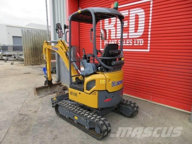 XCMG XE 18 E Mini bageri <7t