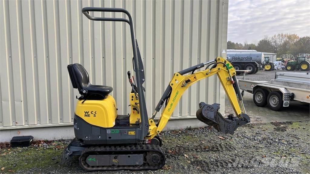 Wacker 803 Mini bageri <7t