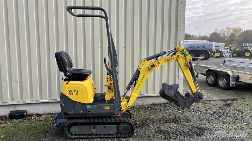 Wacker 803 Mini bageri <7t