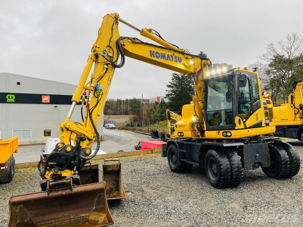 Komatsu PW148-11 Bageri na kotačima