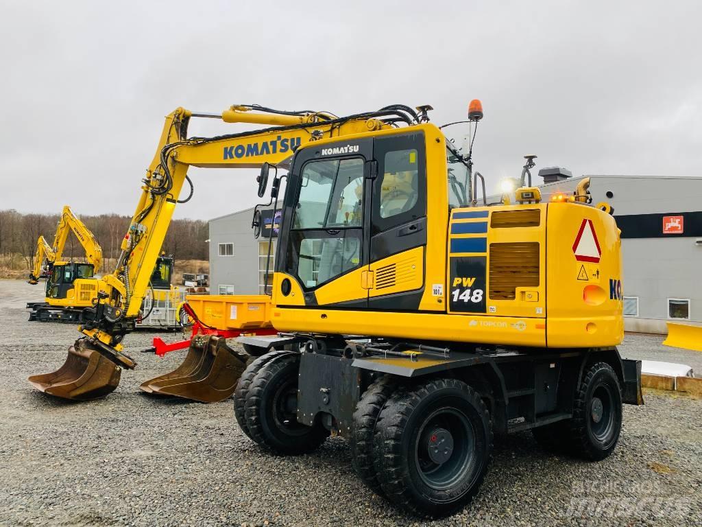 Komatsu PW148-11 Bageri na kotačima