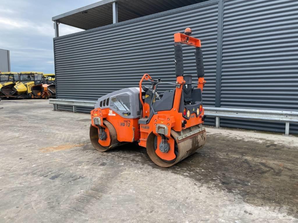 Hamm HD 12 VV Valjci sa dvojnim bubnjem