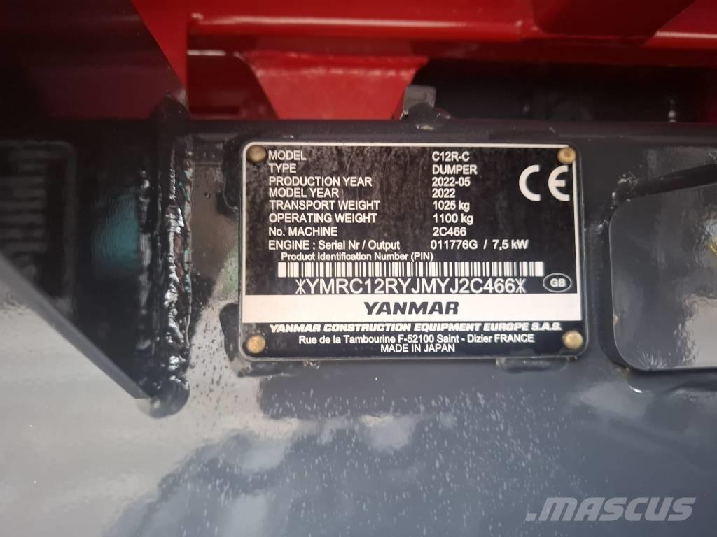 Yanmar C 12 R-C Demperi za gradilišta