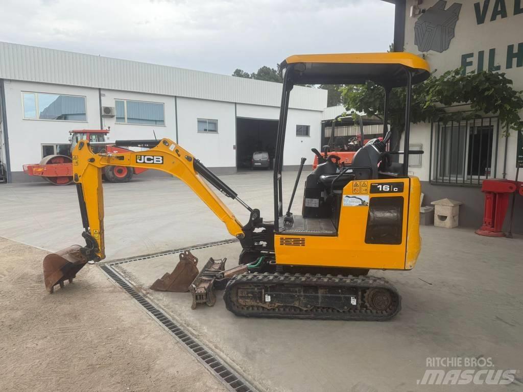 JCB 16 C-1, 821h Mini bageri <7t