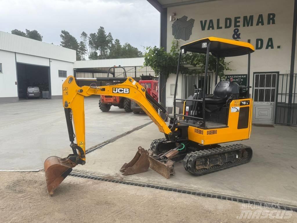 JCB 16 C-1, 821h Mini bageri <7t
