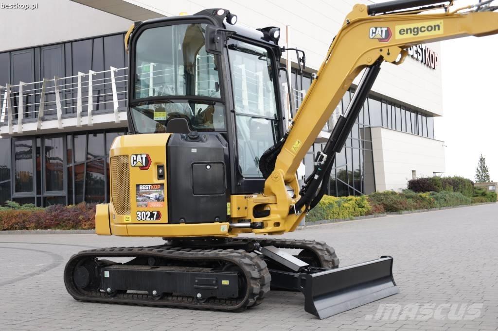 CAT 302.7 CR Mini bageri <7t