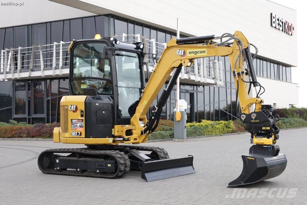 CAT 302.7 CR Mini bageri <7t