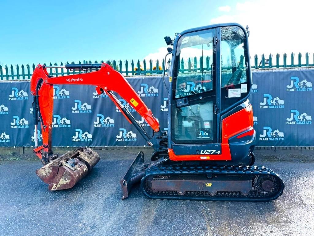 Kubota U 27-4 Mini bageri <7t