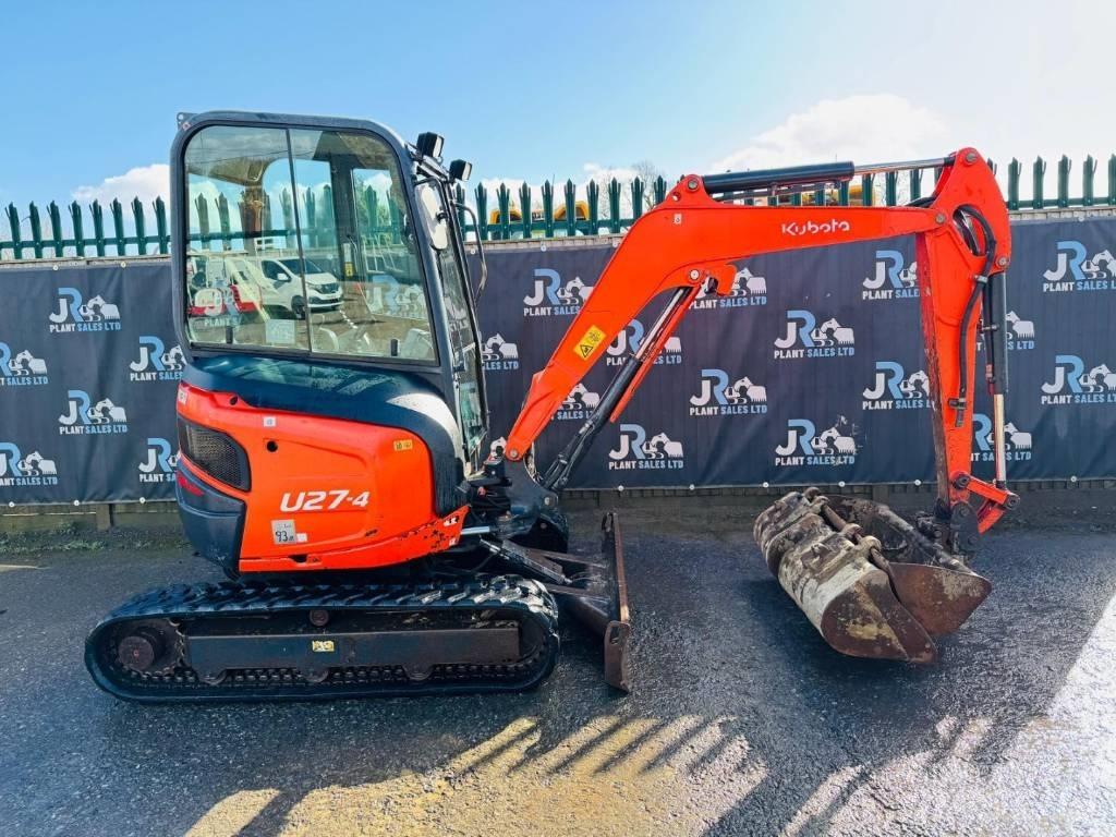 Kubota U 27-4 Mini bageri <7t