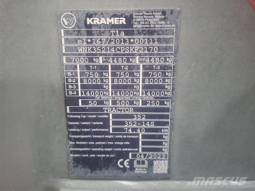 Kramer 8115 Utovarivači na kotačima