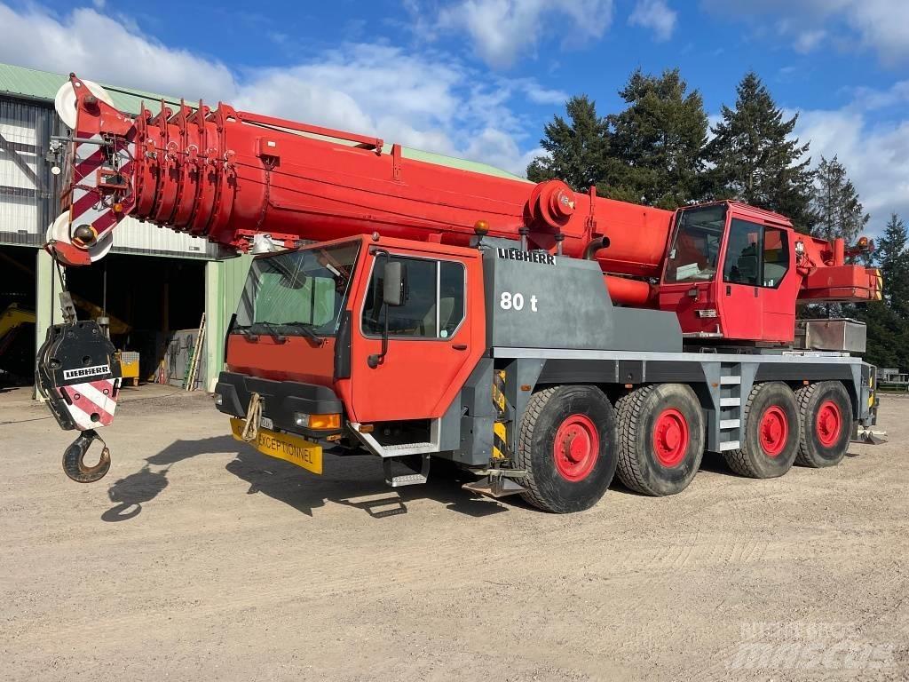Liebherr LTM 1080-1 Rabljene dizalice za težak teren