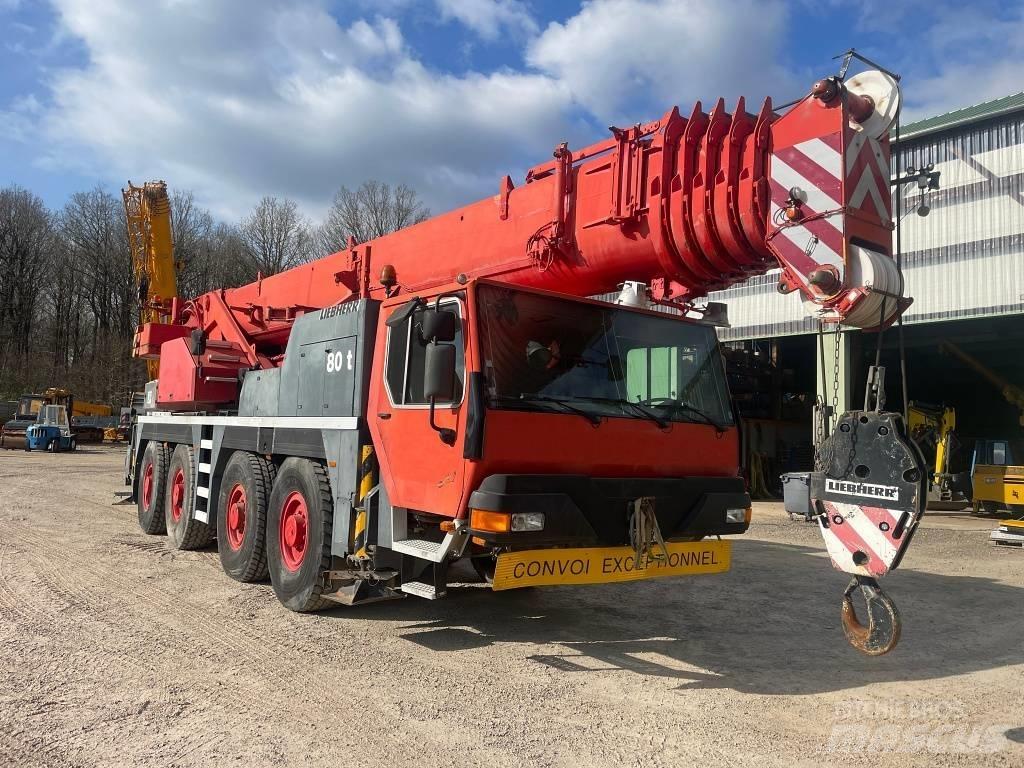 Liebherr LTM 1080-1 Rabljene dizalice za težak teren