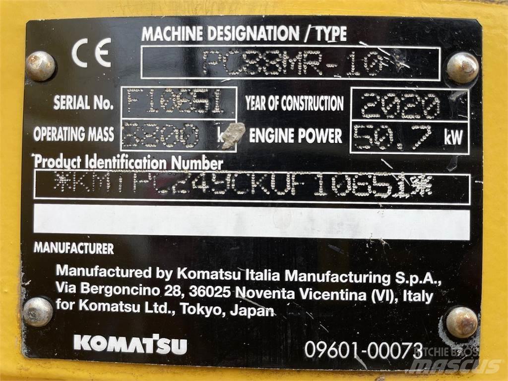 Komatsu PC88MR-10 Bageri na kotačima