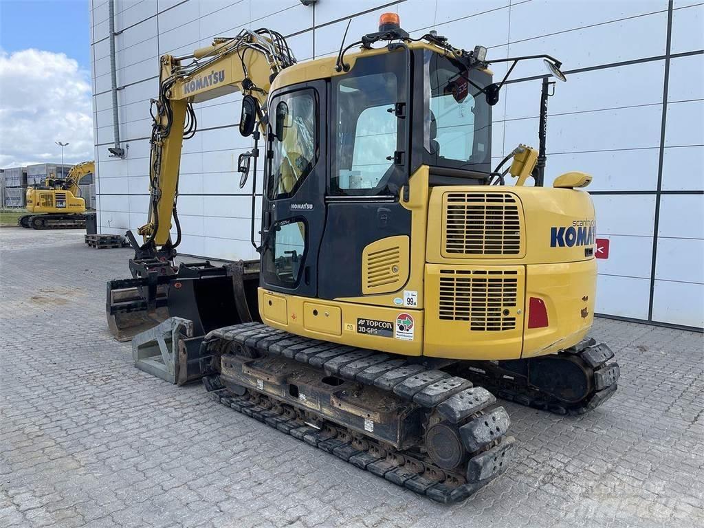 Komatsu PC88MR-10 Bageri na kotačima