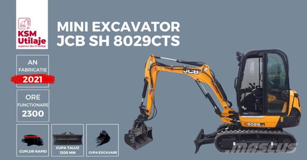 JCB 8029 CTS Mini bageri <7t